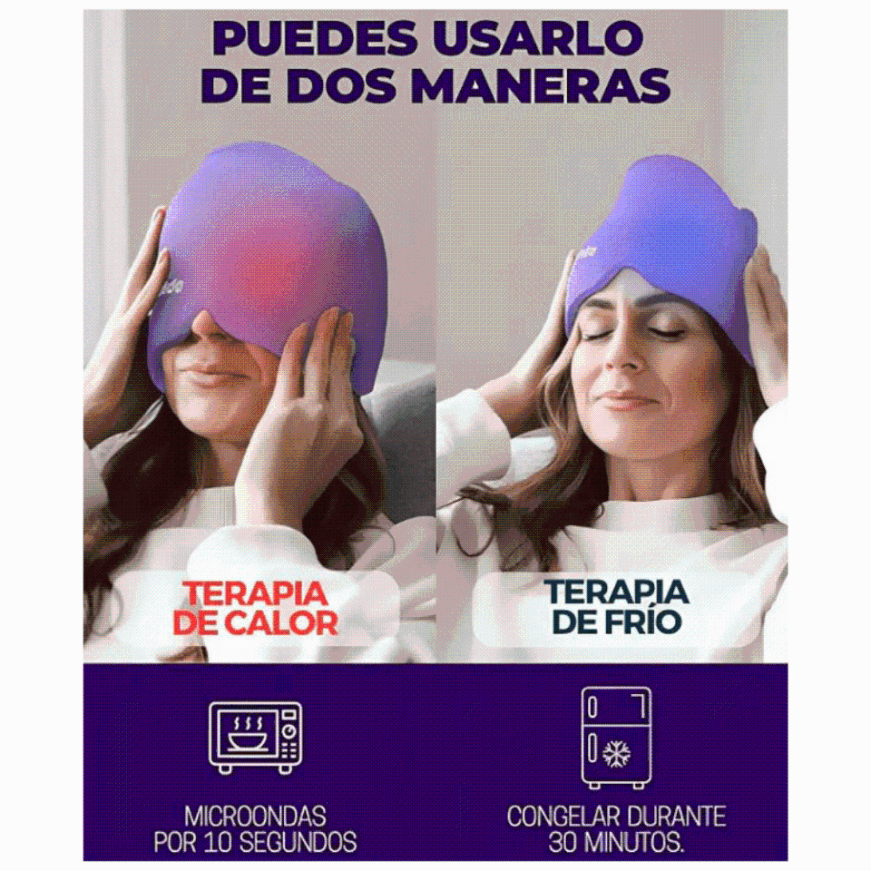 Gorro Gel Para Migraña Dolor De Cabeza